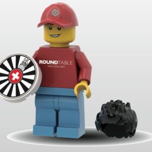 Official Round Table Switzerland Custom LEGO® Minifigure