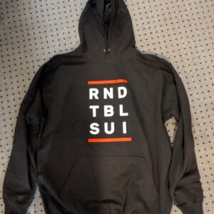 RND TBL SUI Black Graphic Hoodie